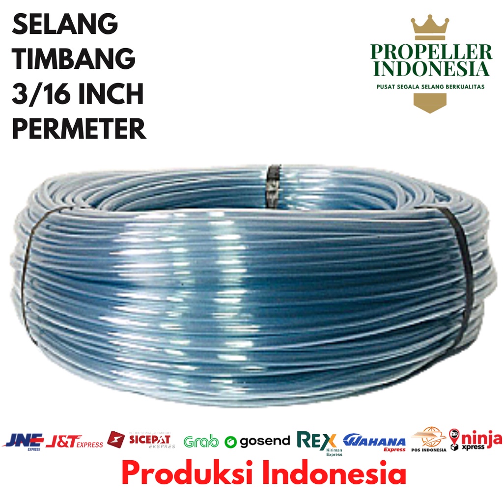 Selang Air Timbang Waterpas 3/16 Inch 0.5mm PERMETER Slang Air Ukur