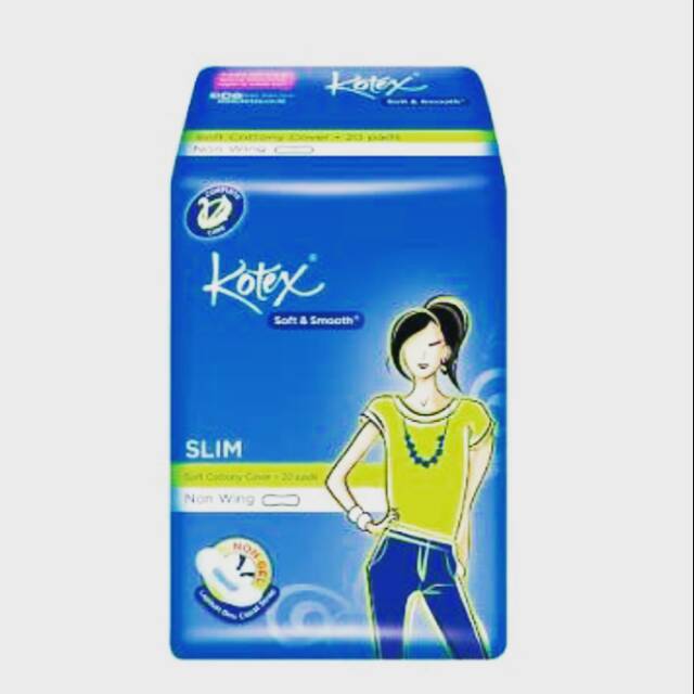Kotex Soft & Smooth Slim Non Wing 20pacs / kotex non wing 20 pads / kotex soft n smooth 20pads