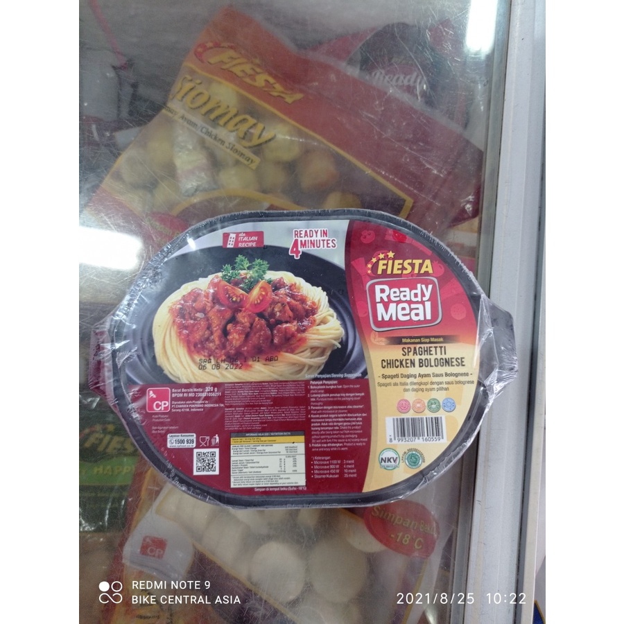 

FIESTA MEAL SPAGHETTI CHICKEN BOLOGNESE - PROMO