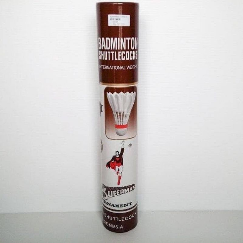 Shuttlecock Superman Coklat / Kok Badminton Superman Coklat