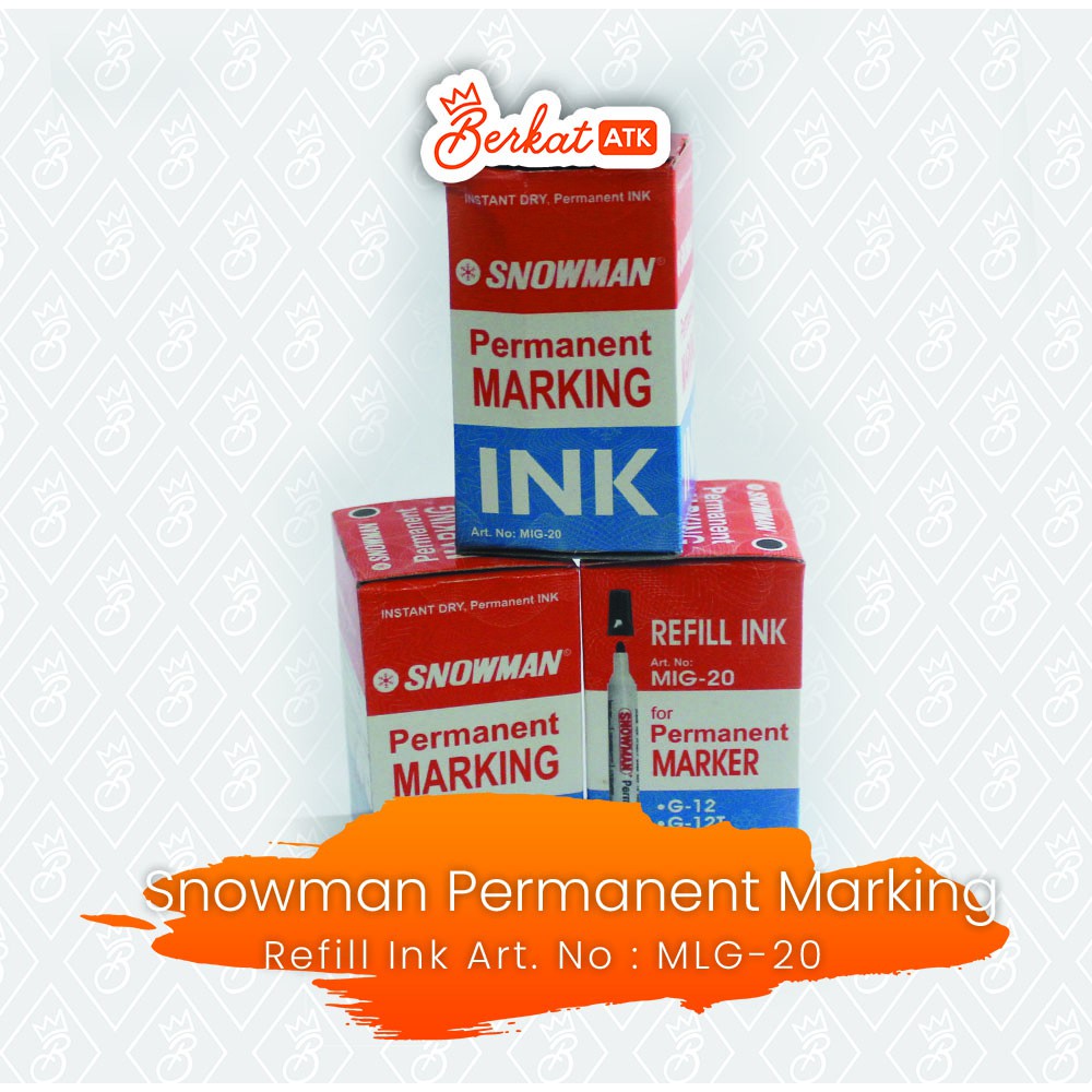 

Snowman Refill Ink For Permanent Maker