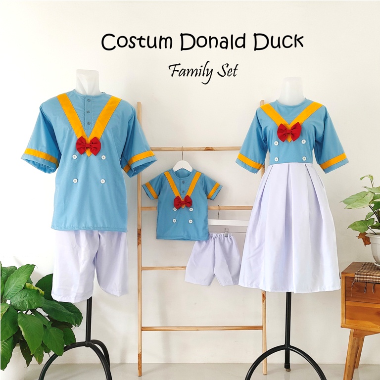 Kostum Dress Donald Duck Family | Kostum Dress | Baju Anak Unik | Baju Unik | Kostum Karnaval | Baju Murah