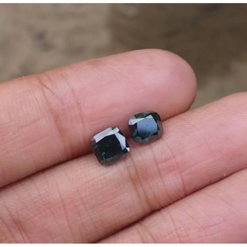 berlian biru asli blue diamond natural alam koleksi permata mulia cincin berlian wanita pria