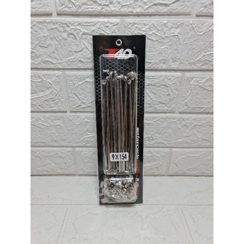 ruji/jari2 stainless TAD spokes stainless motorcycle sepeda motor