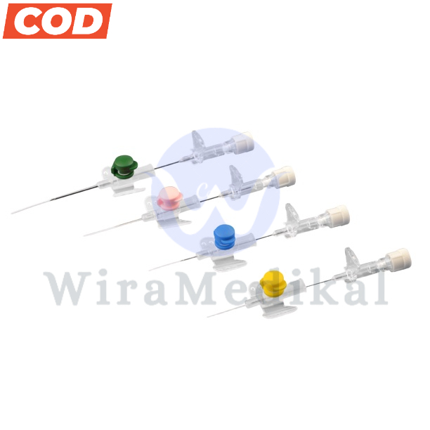 Cosmomed IV Catheter 24G 26G IV Cannula Cosmomed Jarum Infus Abbocath 24G 26G Cosmomed IV