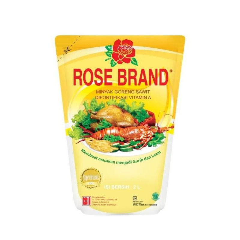 

ROSE BRAND Minyak Goreng 2 ltr - minyak goreng sawit - minyak goreng-minyak goreng serba guna-refill