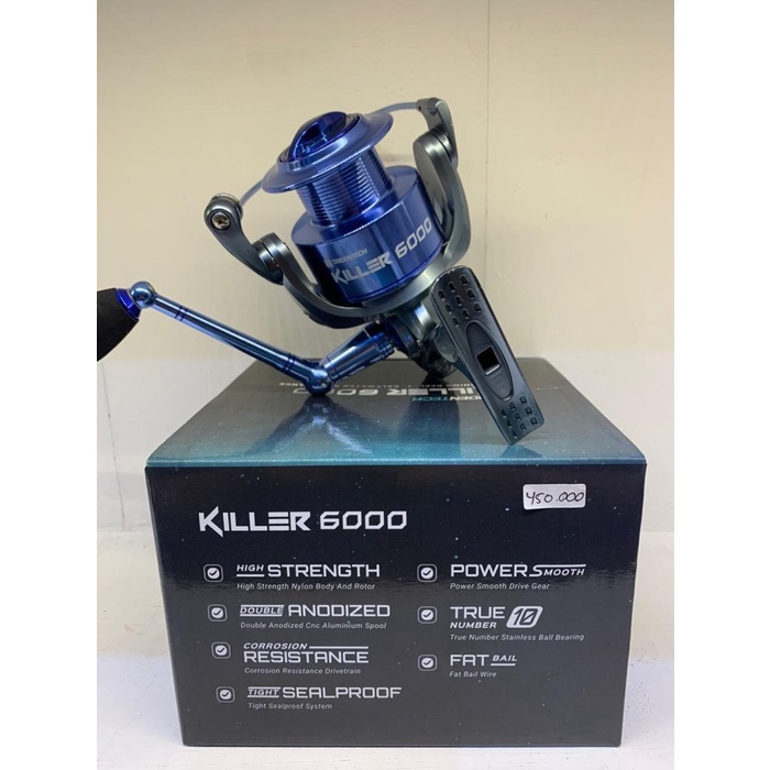 Reel tridentech killer 10002000300050006000 - 1000