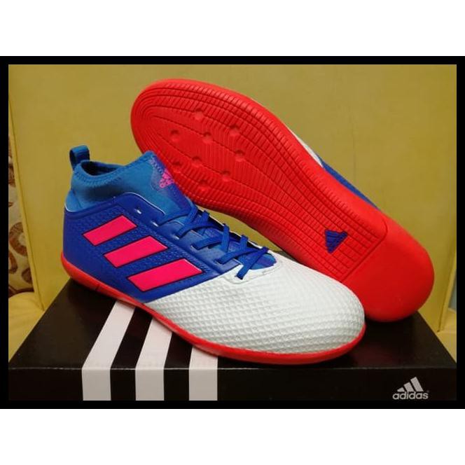 Terbaru Sepatu Futsal Adidas Ace 17.3 Primemesh Blue White