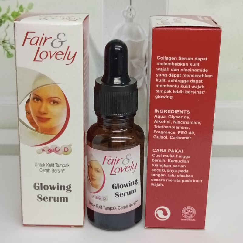 (New) Serum Fair and Lovely Glowing Serum || Serum Wajah Serum Fair and Lovely