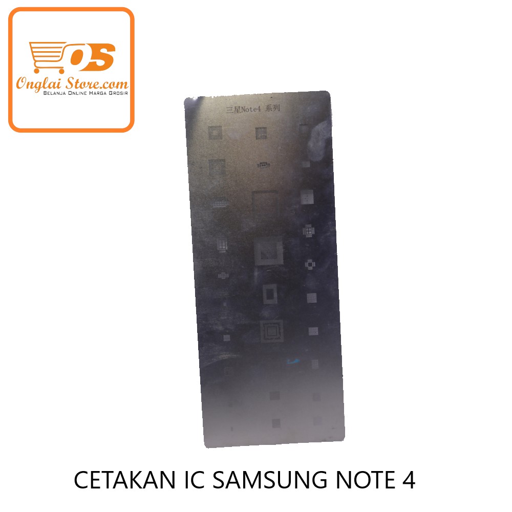 CETAKAN IC BGA SAMSUNG NOTE 4