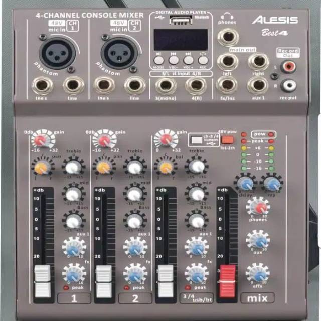 Mixer Alesis Best 4/ Mixer Audio Alesis 4 Channel