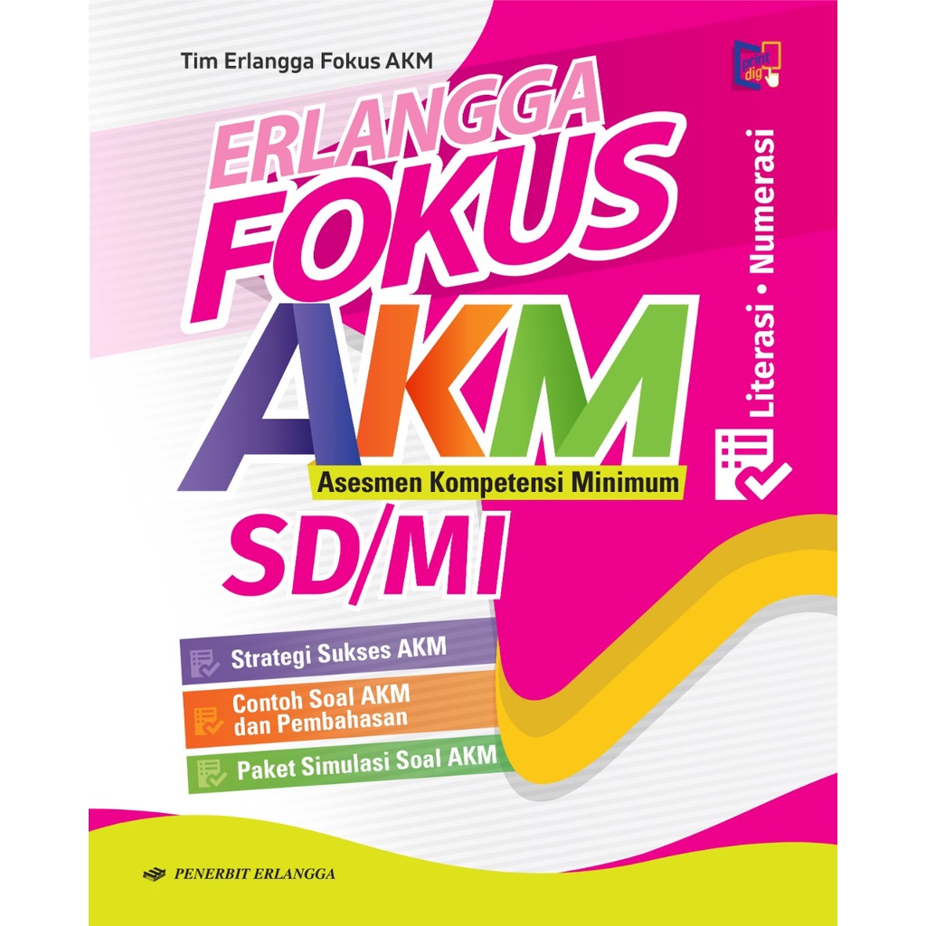 Erlangga Fokus AKM SD/MI Penerbit Erlangga