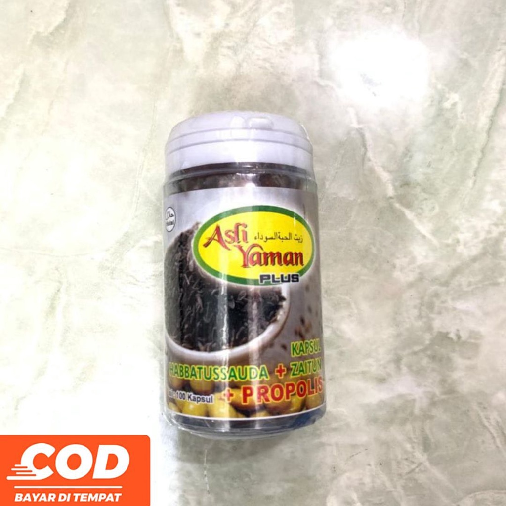 HABBAT SAUDA ASLI YAMAN KAPSUL OIL  3 IN 1 BANYAK KHASIAT