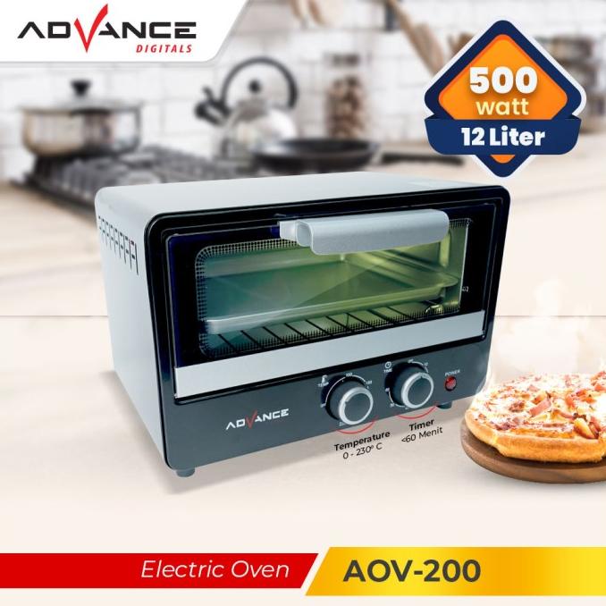 Advance Oven Listrik AOV200 12 Liter