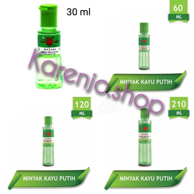 CAP LANG Minyak Kayu Putih 210ml ; 120ml ; 60ml ; 30ml