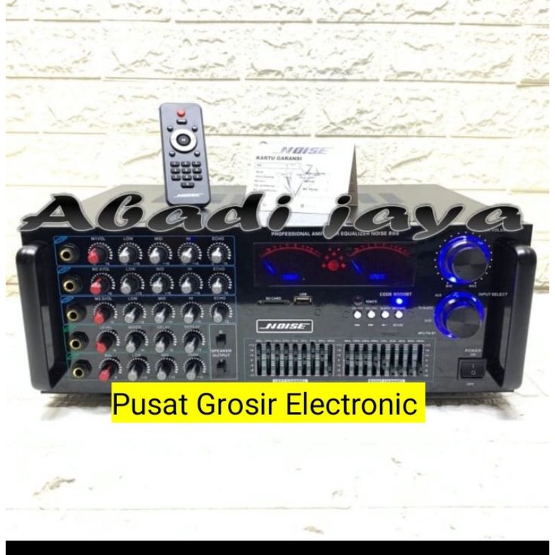 MIXER AMPLIFIER  MIXER KARAOKE NOISE 9000BT 9000 BT USB BLUETOOTH SD CARD