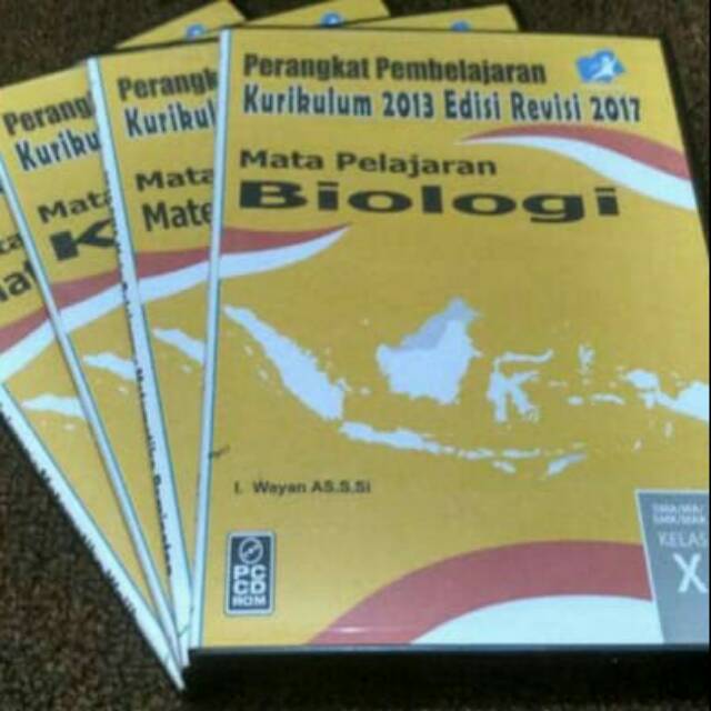 Jual CD Rpp biologi SMA kls 10 kurikulum 2013 revisi terbaru
