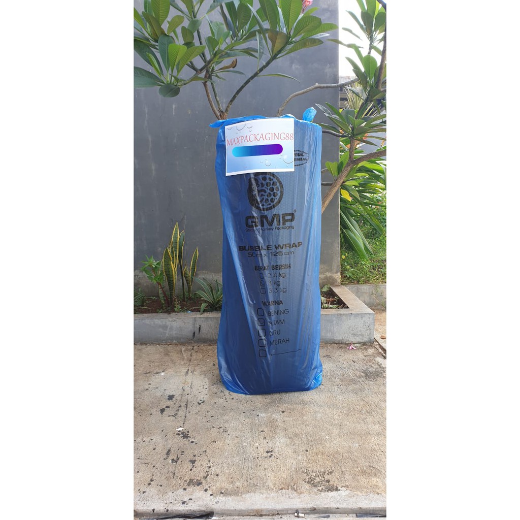 

bubble wrap hitam 3kg 125cm X 50m