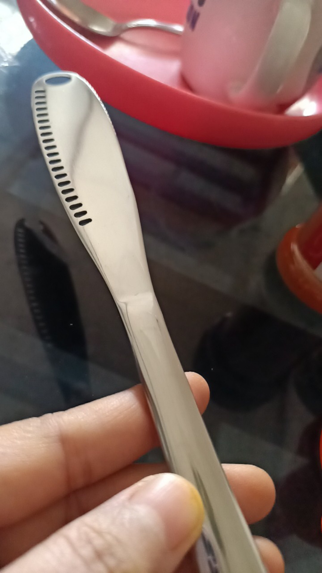 Pisau Oles Mentega Keju Butter Knife Hotel Pisau Kue Roti Cutlery