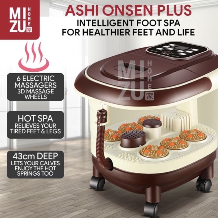 Alat pijat kaki rendam multifungsi, reflection footbath massage