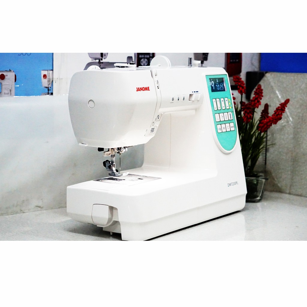 mesin jahit portable merk Janome type DM7200PL - hijau toska