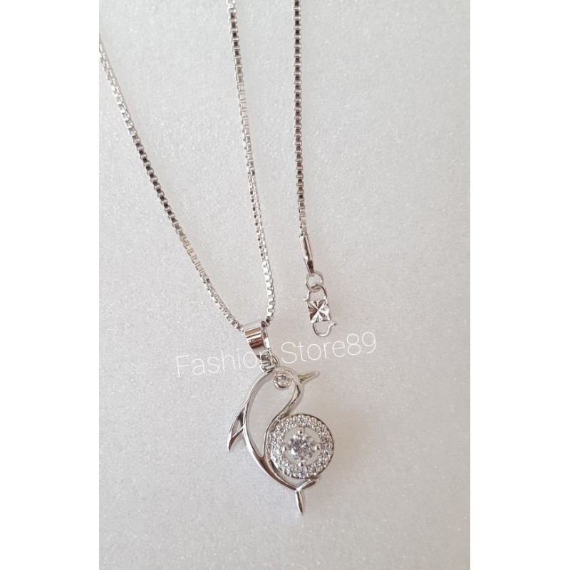kalung Dolphin gold white perhiasan lapis emas xuping impor fashion dolphin replica emas dolphin