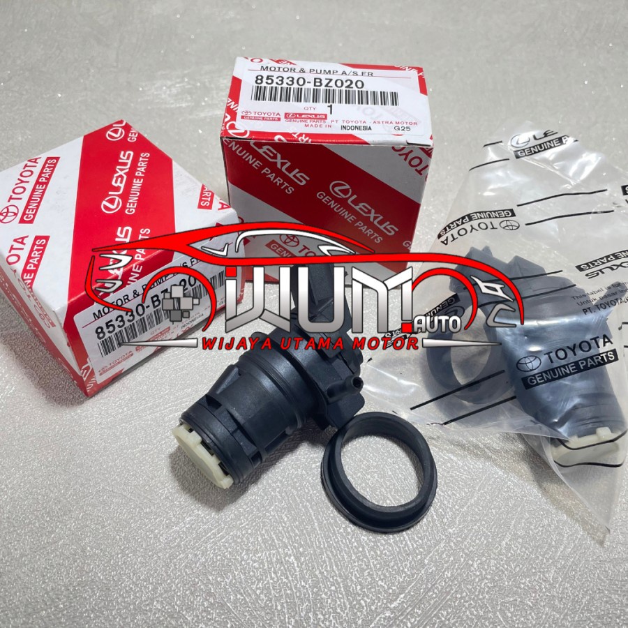 MOTOR WASHER FR DINAMO TABUNG AIR WIPER DEPAN INNOVA AVANZA XENIA RUSH TERIOS