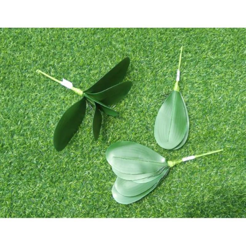 daun anggrek latex - daun palsu - daun anggrek - daun anggrek murah
