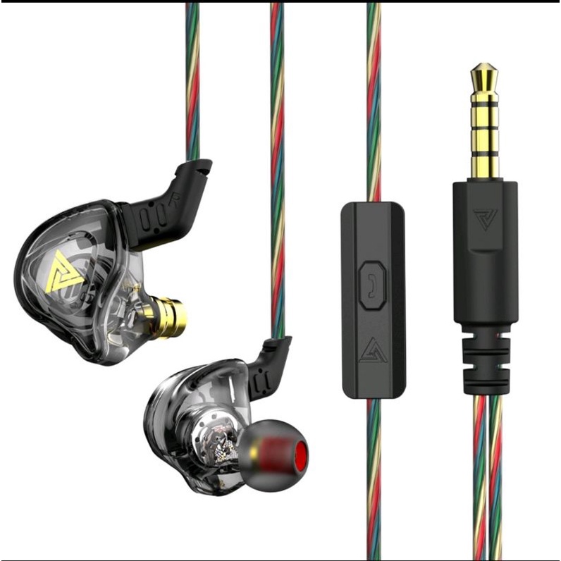 QKZ AK6 Pro QKZ AK6 Ares QKZ AK6 DMX QKZ AK6 Sport Earphone dengan Mic alt KZ EDX Pro QKZ AK6 MAX KZ ZSN pro X KZ az09 qkz ck5 KZ ZEX-5
