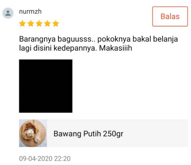 KIRIM INSTAN Bawang Putih Banci/Kating Kering Segar 200gr