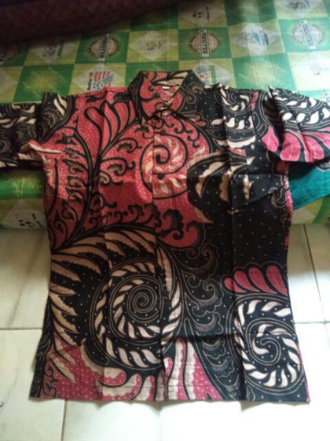 (couple Keluarga) Batik Couple Dania Ruffle  Ori Ndoro Jowi Dnt