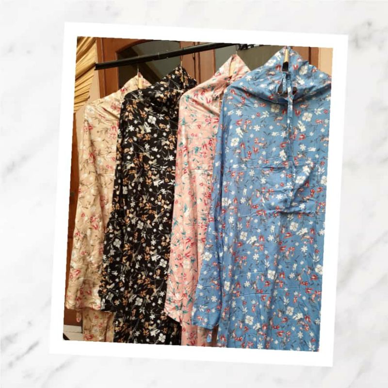 mukena Hadramaut motif