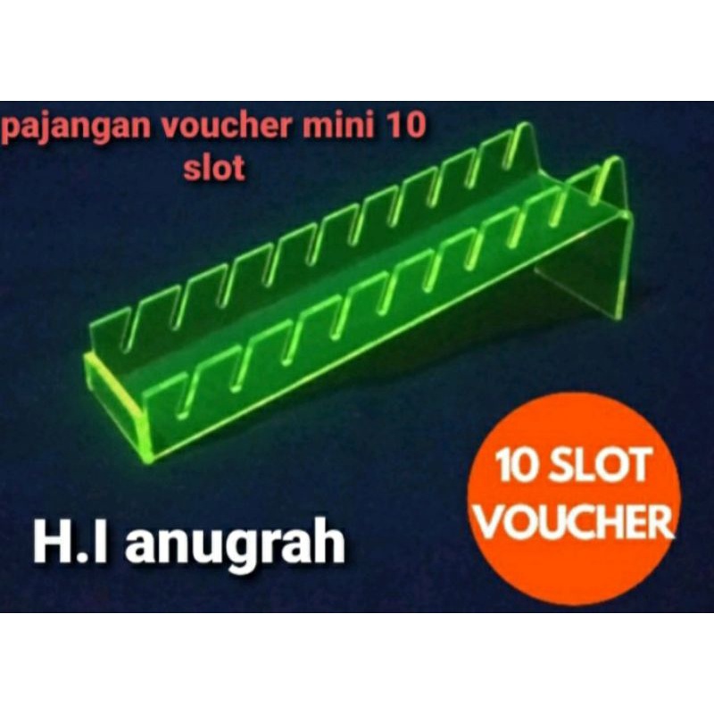 rak voucher 10 tingkat