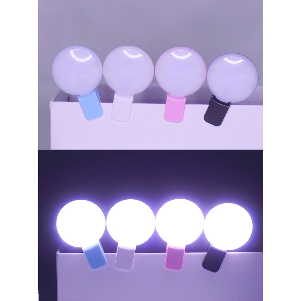 Ring Light Mini Q Selfie Light Mini Q Selfie Lamp Ring Light Portable