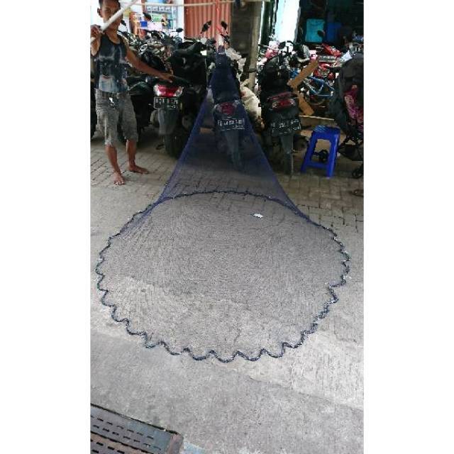 Jala lempar nilon 2,1 meter 7 feet ikan dan udang murah