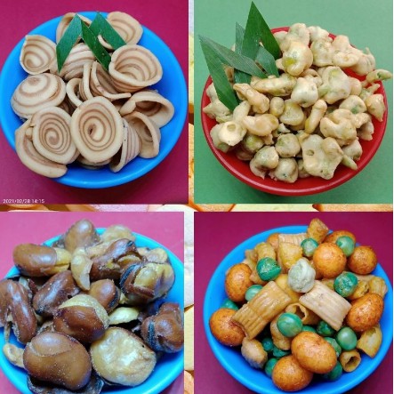 

Snack Kapri Polong Koro Kuping Gajah Mix Pilus Makaroni Marning Makanan Ringan