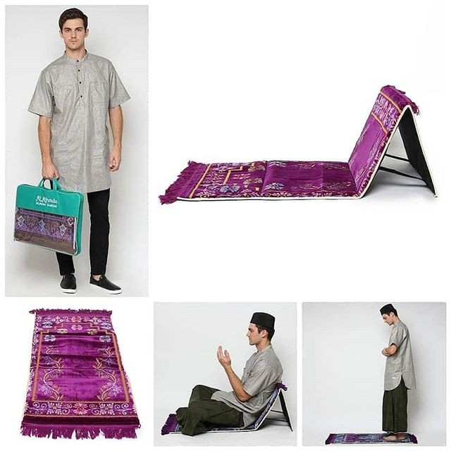 Sajadah Sandar Sajadah Multifungsi Sajadah Sandar Premium Al Akhyar