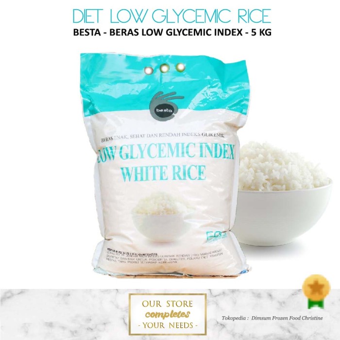 

fs2011bb Beras Besta Rice Low Glycemic Sugar Free White Rice Beras Sehat 5 Kg Sv012Ss