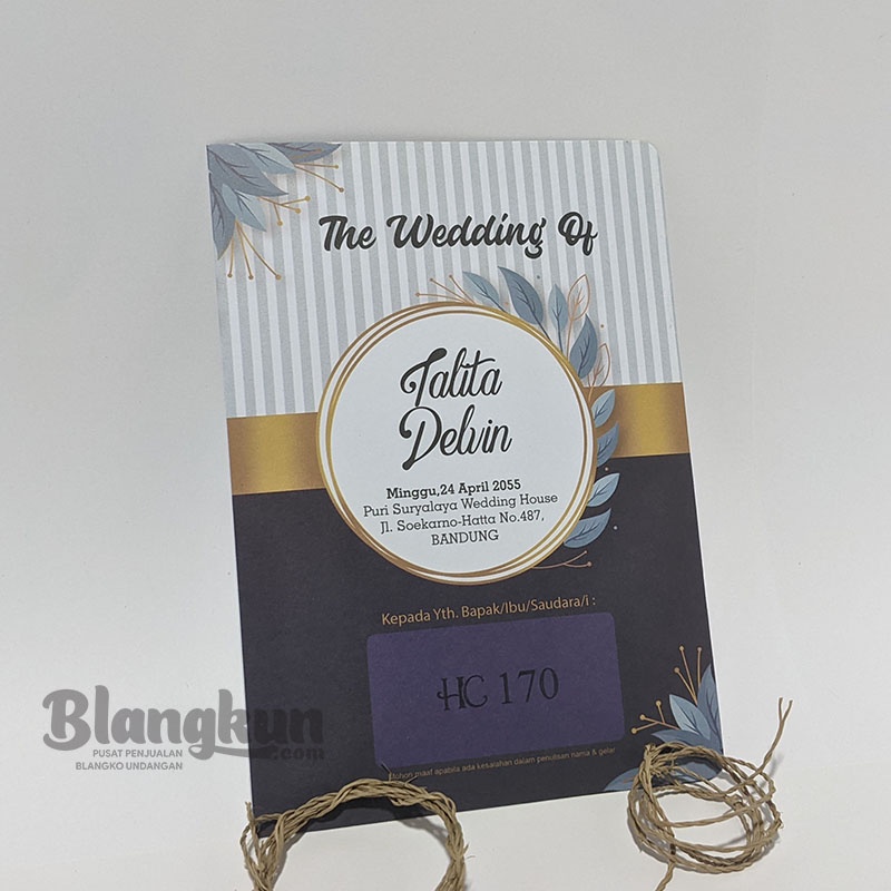 HC 170 Blangko Undangan