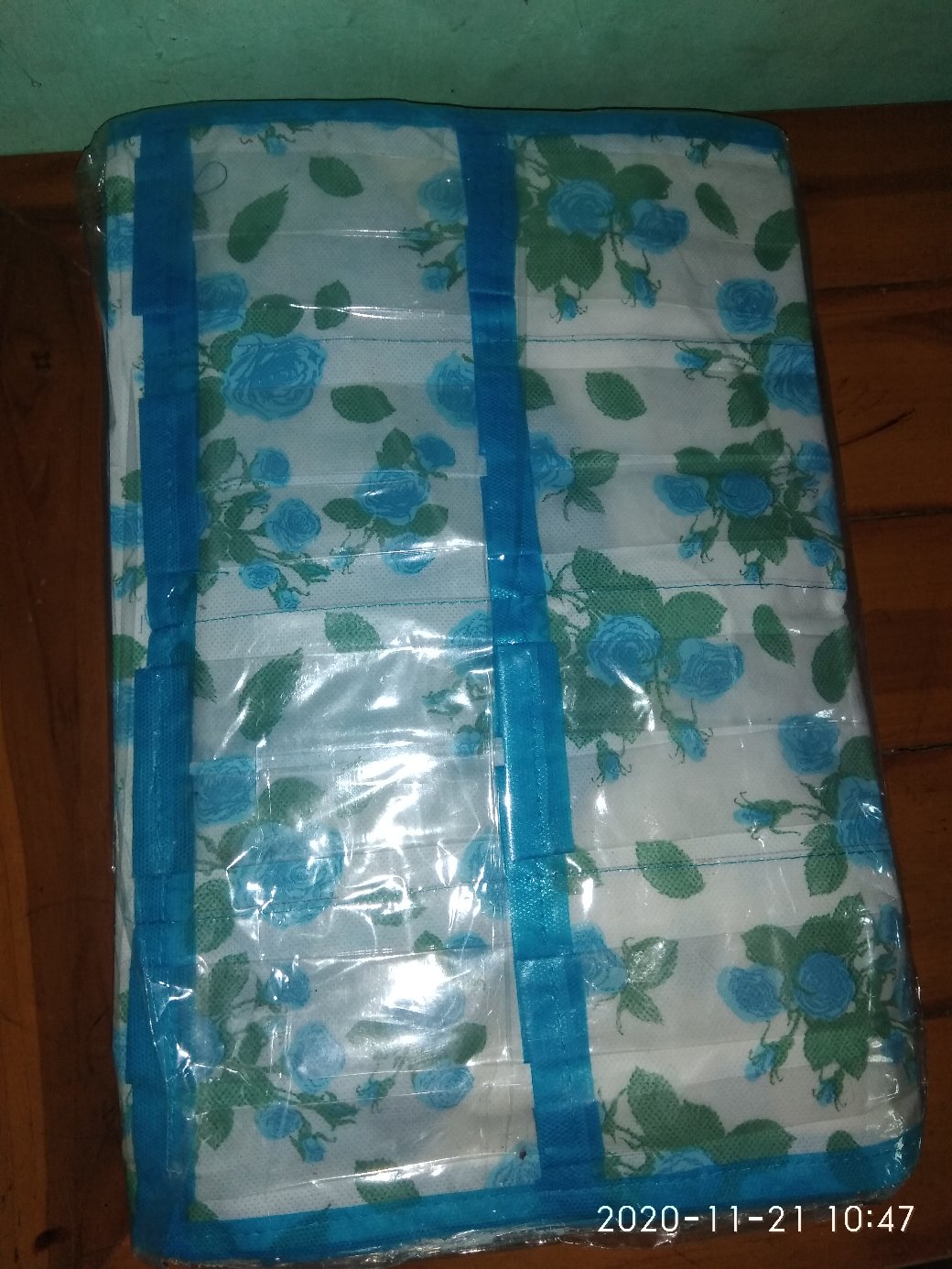 [bisa Cod]promo Murah Set 5in1 Rak Gantung Motif Bunga Tanpa Resleting Kualitas Terbaik Dan Termurah