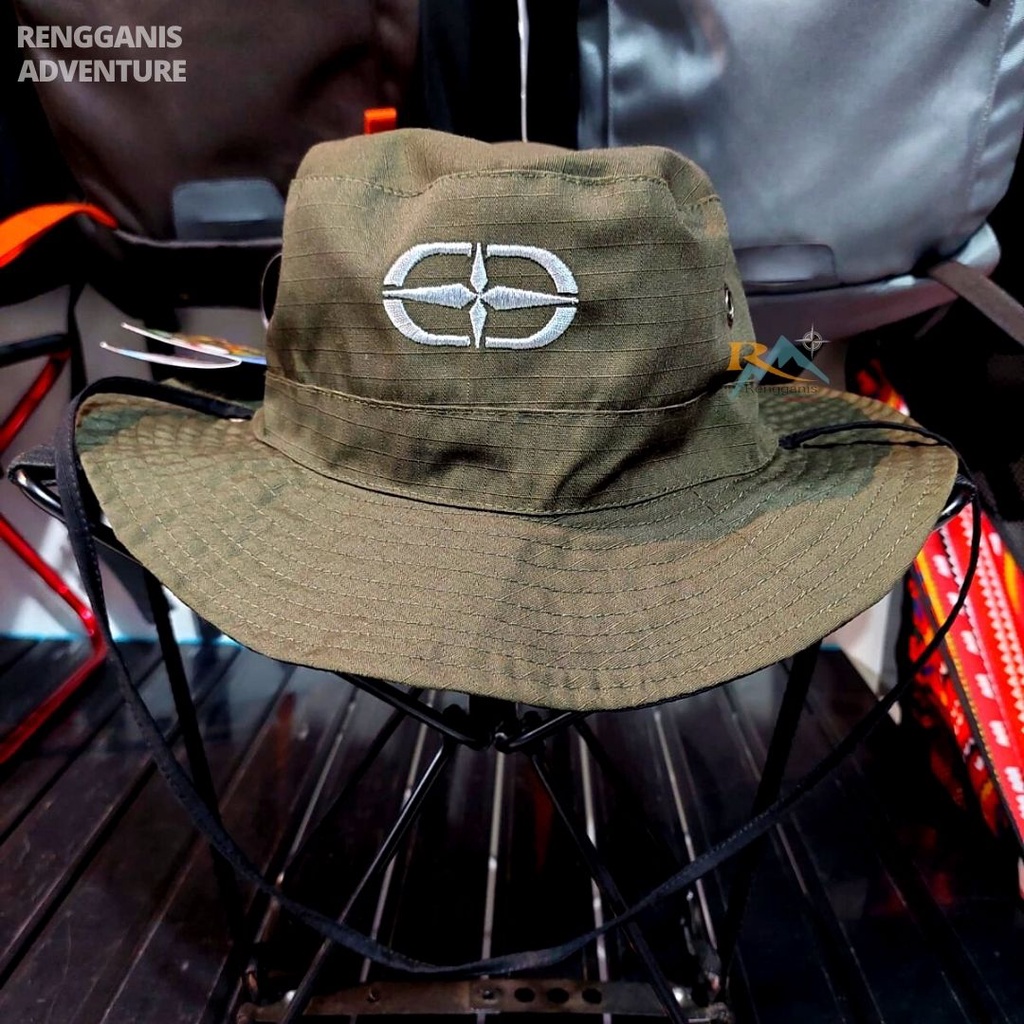 TOPI RIMBA CO TREK X2 TOPI BOLAK BALIK TOPI LAPANGAN MEMANCING OUTDOOR GUNUNG LOKAL HIKING