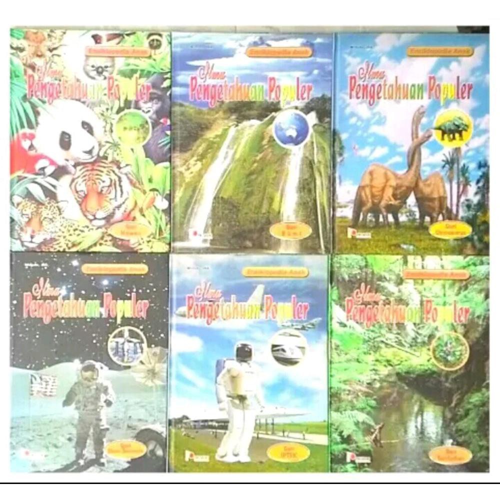 Dijual Ensiklopedia anak Ilmu Pengetahuan Populer 1 set 6 buku Berkualitas