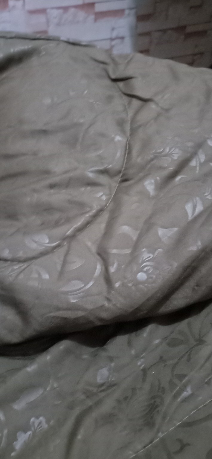 Bed Cover Set Emboss Mix 2 Warna Coffe T.30 Cm Uk.160 / 180 X 200