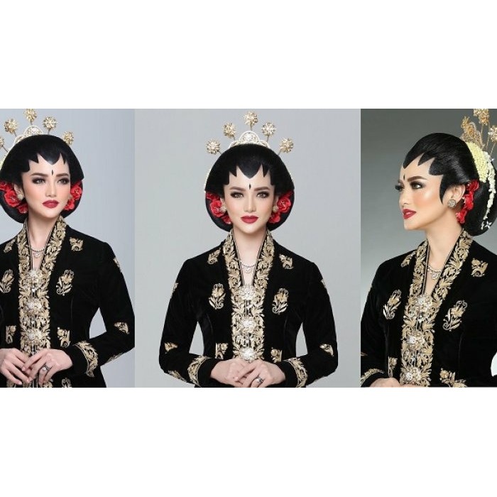 Sanggul Konde Kartini Rambut Palsu Cantik