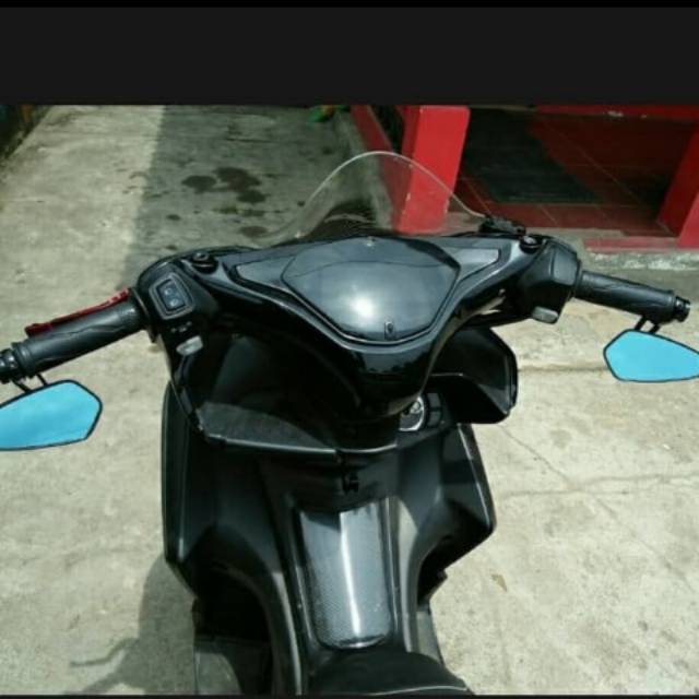 Spion jalu spion bar end spion jalu oval Nmax PCX ADV Aerox Vario Vespa Beat Mio Vixion Cb150r  dll