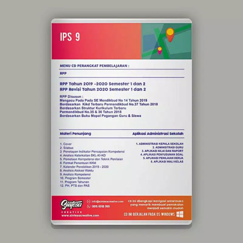 Cd Rpp 1 Lembar Luring K13 Mapel Ips Kelas 7 9 Smp Mts Revisi Terbaru Shopee Indonesia