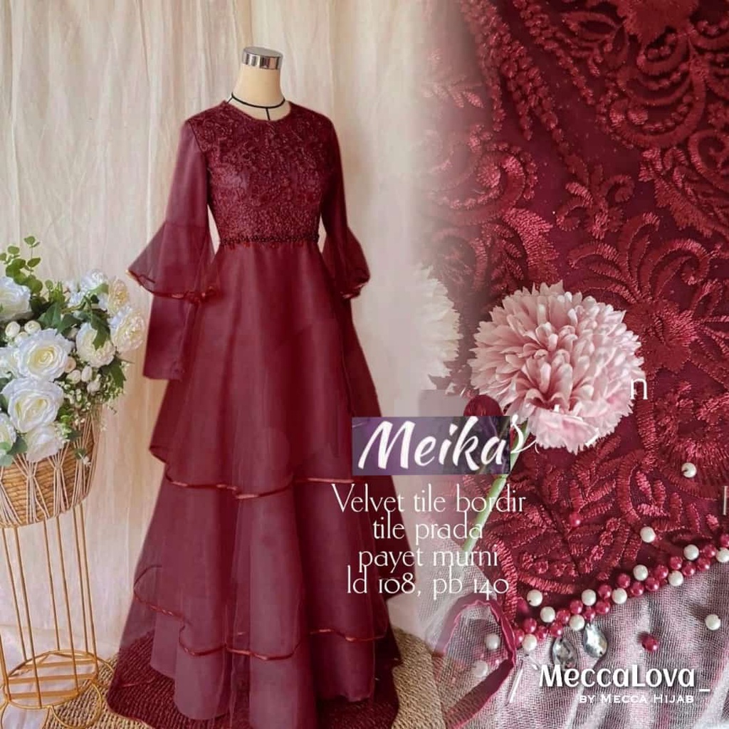 meika dress | dress pesta