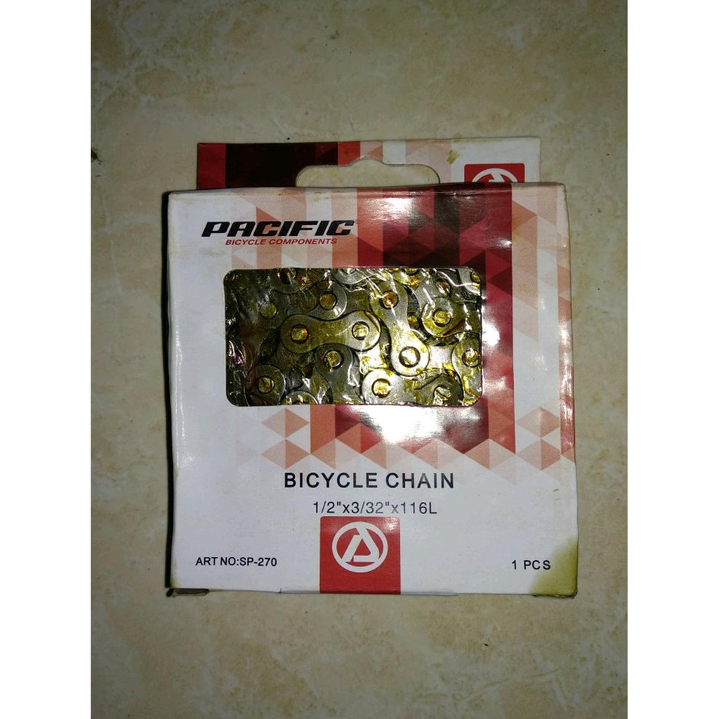 RANTAI SEPEDA BALAP PACIFIC 116L