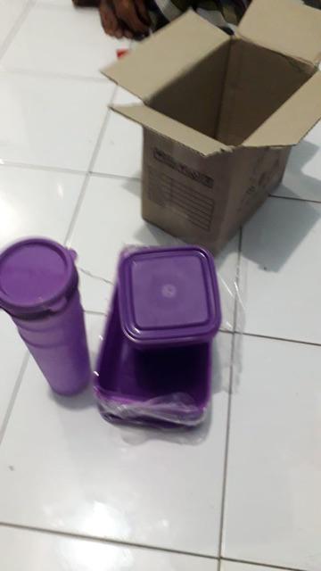 Cpm Yuki Tumbler Purple Set Of 3 Pcs/botol Minum Plastik/ Tumbler Plastik