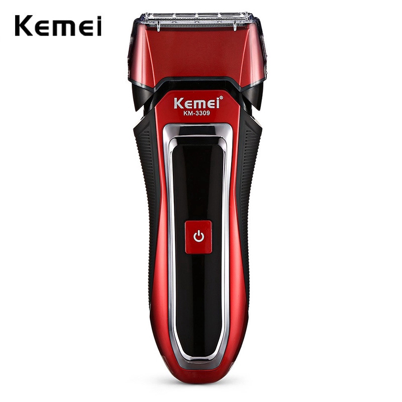 

Kemei Men 3d Mengambang Alat Cukur Listrik Yang Kuat Layar LCD Dicuci Mesin Cukur Cordless